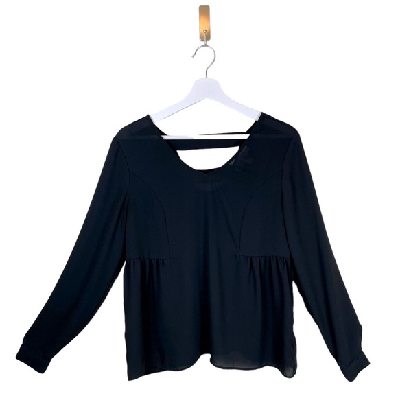 Olive & Oak Fitted Long Sleeve Blouse Size Small - Picture 1 of 6